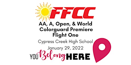 FFCC Color Guard Premiere National Classes (AA) FLIGHT ONE tickets
