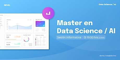Sesión Informativa Master en Data Science / AI 16-1 tickets