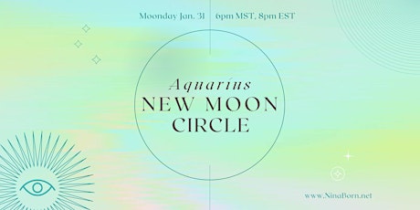 Aquarius New Moon Circle: Ritual + Meditation + Sound Bath tickets