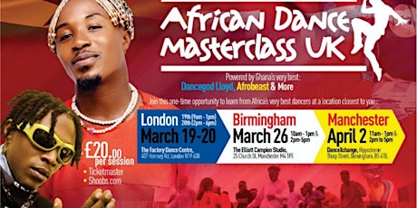 Afrobeats African Dance Masterclass London tickets