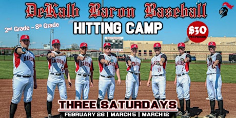 First Annual: DeKalb High School Hitting Camp primary image