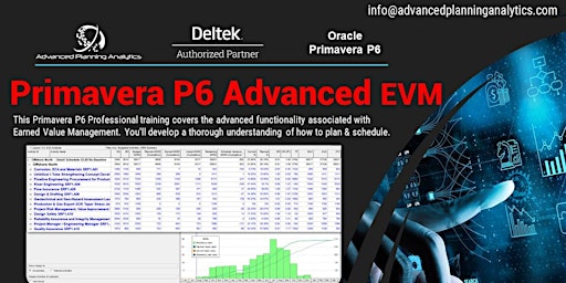 Primavera P6 Advanced EVM Training primary image