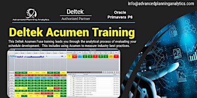 Imagem principal do evento Deltek Acumen Training