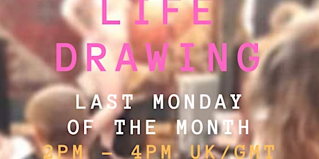 Mindful Life Drawing Online Monday 2-4pm tickets