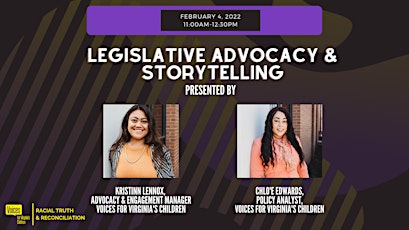 Legislative Advocacy & Storytelling entradas