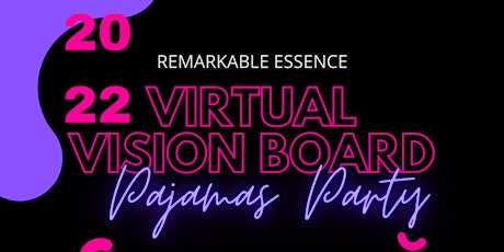 Virtual Vision Board & Pajamas Party tickets