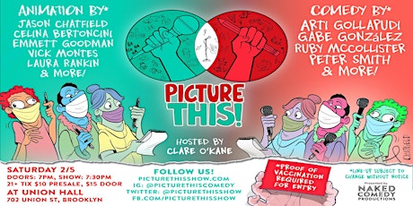 Picture This!: Live Animated Comedy tickets