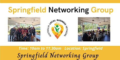 Springfield Networking Group - Network & Grow your Business tickets