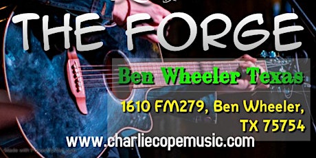 Charlie Cope Live & Acoustic @ The Forge tickets