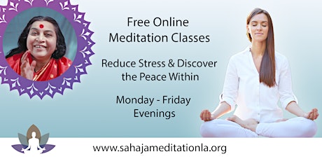 Sahaja Meditation - Free Online Classes tickets