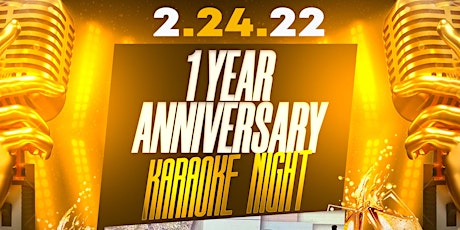 1 Year Anniversary  Karaoke Night tickets