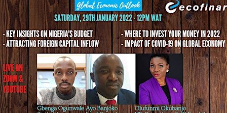 Global Economic Outlook (G.E.O) - 6th Live Edition tickets