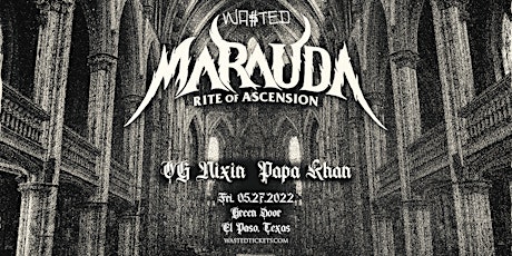 El Paso: Marauda - Rite of Ascension Tour [18 & Over] tickets
