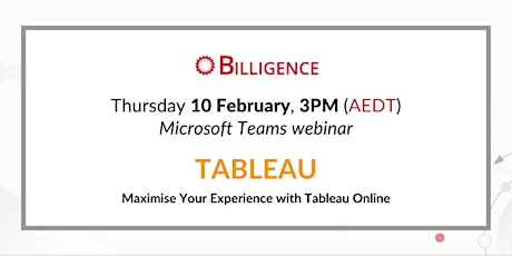 Maximise Your Experience with Tableau Online