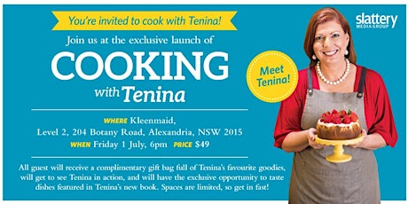 Cooking With Tenina Sydney primary image