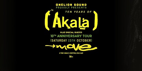 OLS Presents - Akala + Guests Live hip hop & Grime in Exeter - 18+ primary image