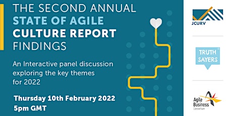 Interactive panel discussion on the State of Agile Culture report tickets
