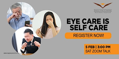 Eye Care is Self Care: Digital Eye Strain, Cataracts, and More tickets