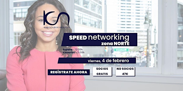 KCN Speed Networking Online Zona Norte - 4 de febrero