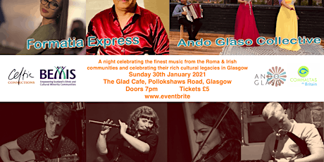 Roma / Irish Night of Celtic Connections in the Community & BEMIS tickets
