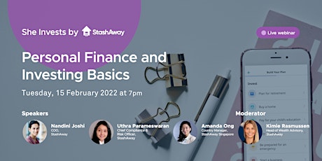 She Invests by StashAway: Personal Finance and Investing Basics tickets