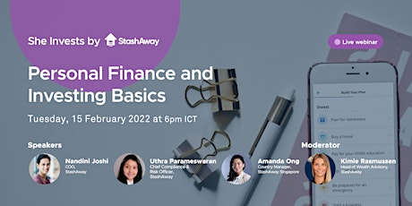 She Invests by StashAway: Personal Finance and Investing Basics tickets