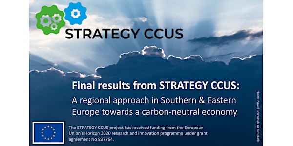 Final results from STRATEGY CCUS - Brussels, 14-15 June 2022