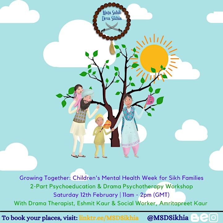 Growing Together: Children's Mental Health Week for Sikh Families image