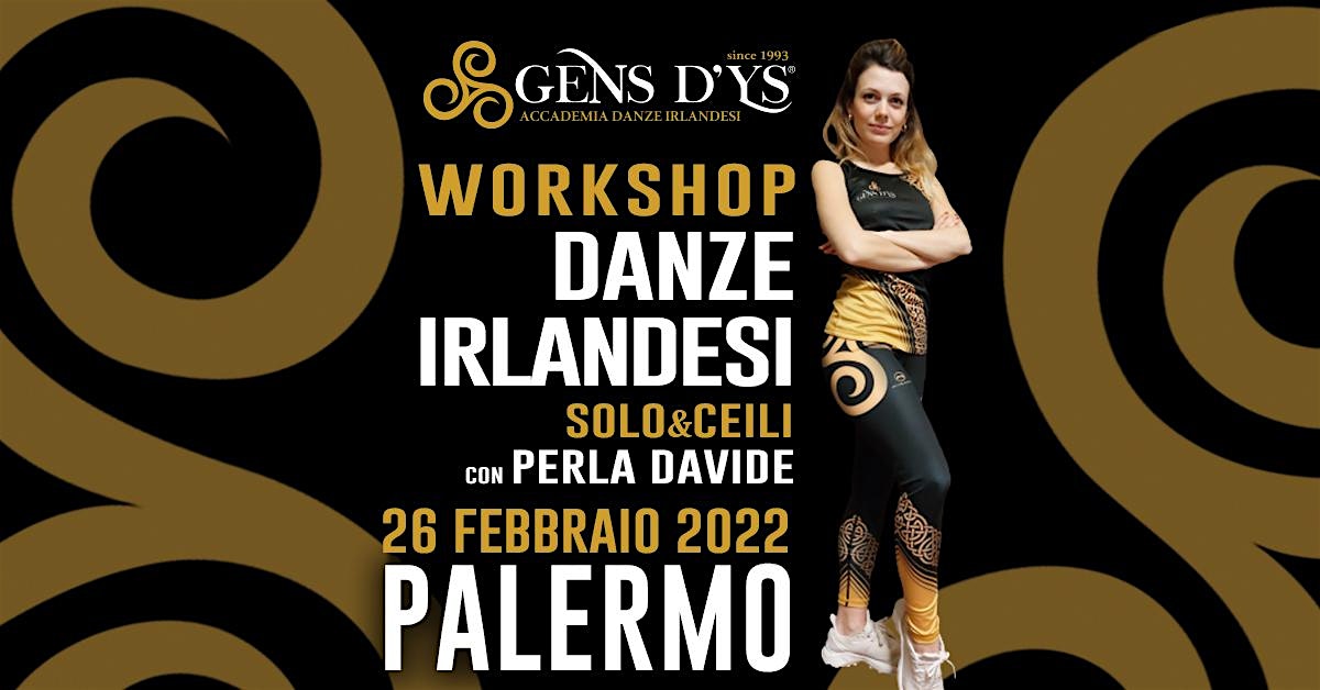 SAT, FEB 26, 2022 - Palermo - Danze Irlandesi
