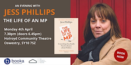 An Evening with Jess Phillips MP tickets