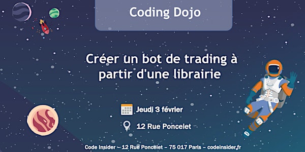 Coding Dojo : Créer un bot de trading à partir d'une librairie