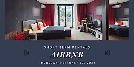Short Term Rentals - AIRBnB tickets