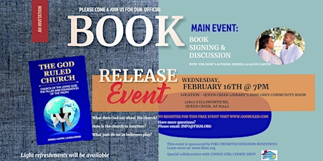 Book Release Event tickets