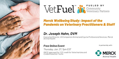 Wellbeing Study: Impact of the Pandemic on Veterinary Practitioners & Staff tickets