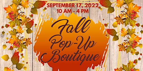 Fall Pop-Up Boutique tickets