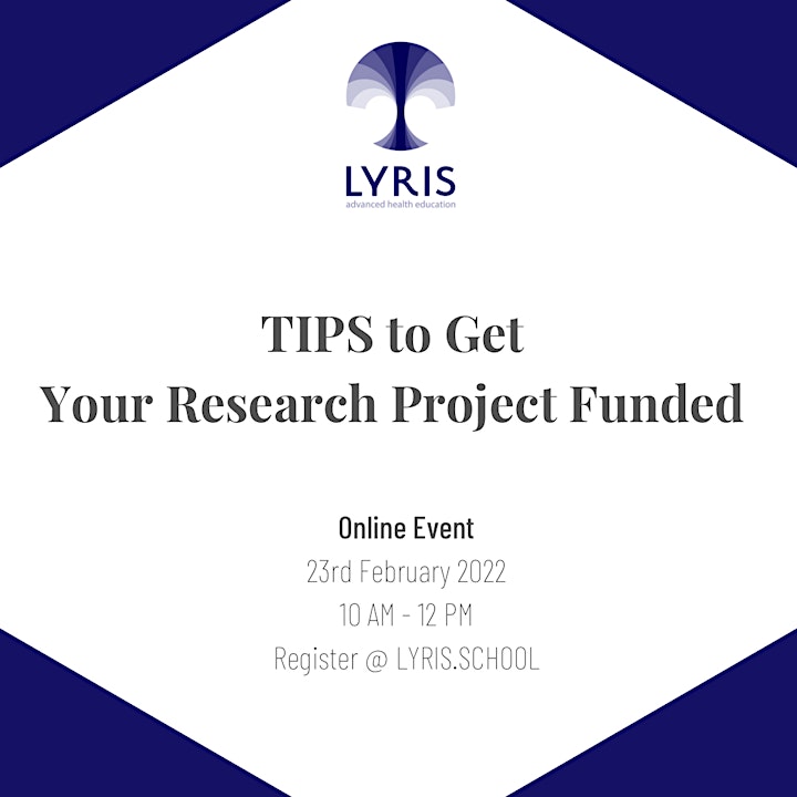 TIPS to Get Your Research Project Funded image