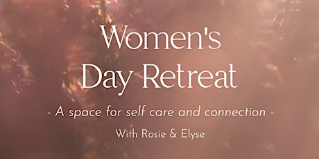 Women's day retreat primary image
