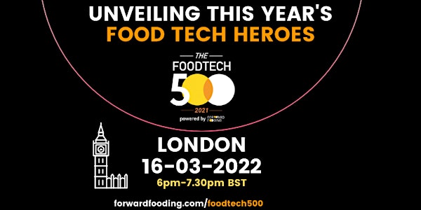 [LDN launch event] Unveiling the Official 2021 FoodTech 500