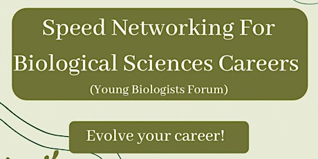 Speed Networking for Biological Science Careers (BioSoc X RSB YBF) tickets