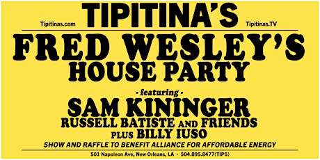Fred Wesley’s House Party primary image
