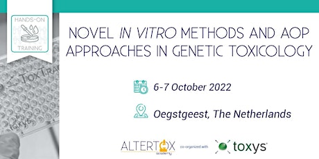 Novel in vitro methods and AOP approaches in genetic toxicology tickets