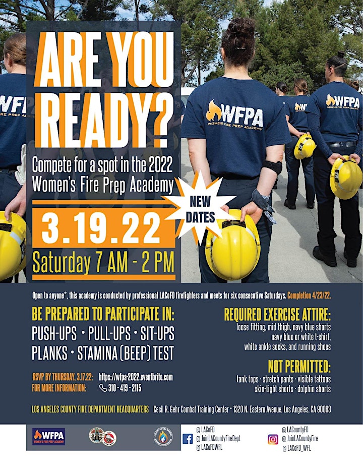 
		WFPA - Women's Fire Prep Academy 2022 image
