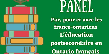 Panel sur l'histoire de l'éducation postsecondaire en Ontario français primary image