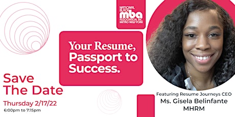 You Resume, Passport to Success tickets