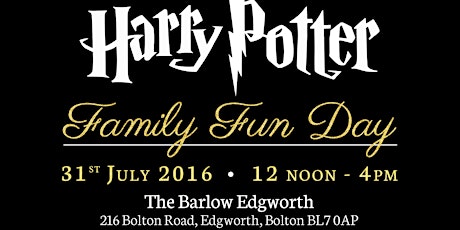 Harry Potter themed family fun day primary image