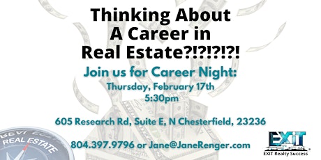 EXIT Realty Success Career Night tickets