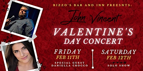 The John Vincent Show : Valentine's Concert Saturday, Feb 12th