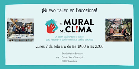 El Mural del Clima – Taller @ Tienda Maison Bouture  (Barcelona) entradas