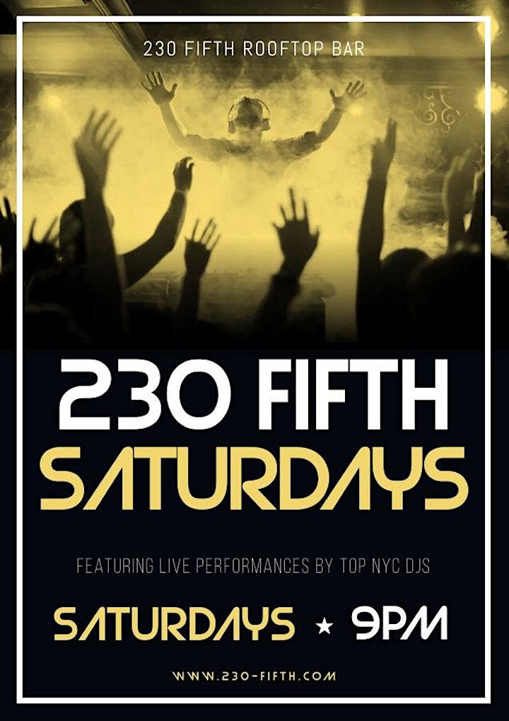 
		Saturday Night Dance Party @ 230 Fifth: Skip-the-line Tickets image
