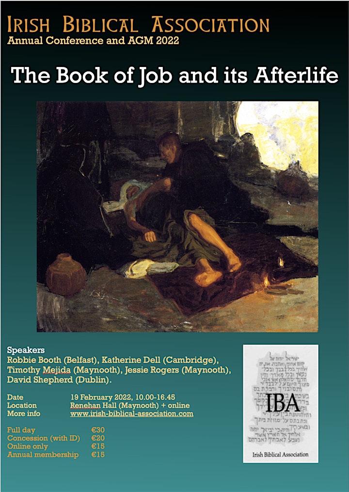 Irish Biblical Association Annual Conference and AGM 2022 image